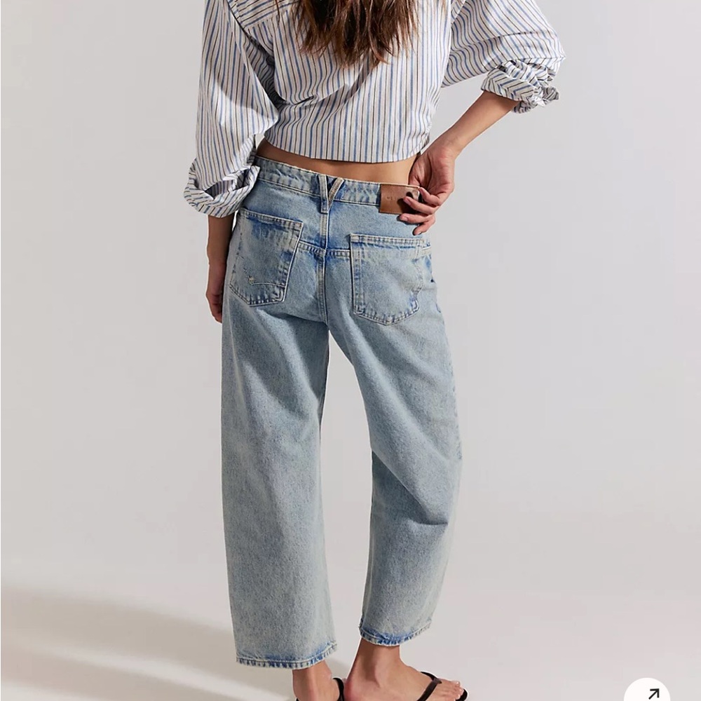 We The Free Deep Trance Dropped Boyfriend Jeans Size 29 - Picture 7 of 8